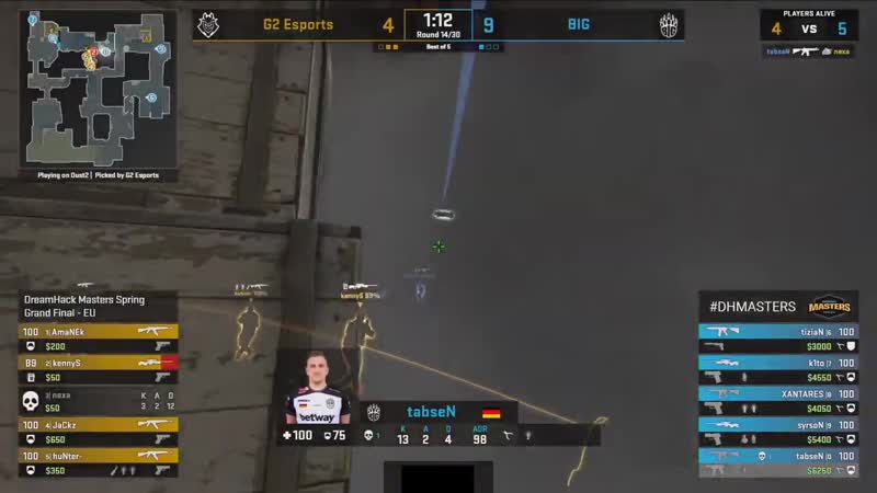 G2 vs BIG Dream Hack Masters GRAND