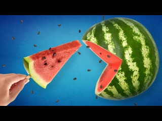 3 вкусных лакомства из одного арбуза
