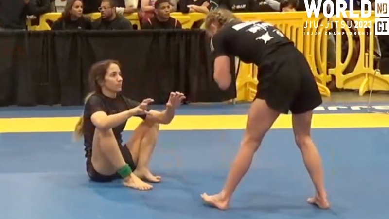Mayssa Bastos vs Faye Cherrier, World Championship No Gi