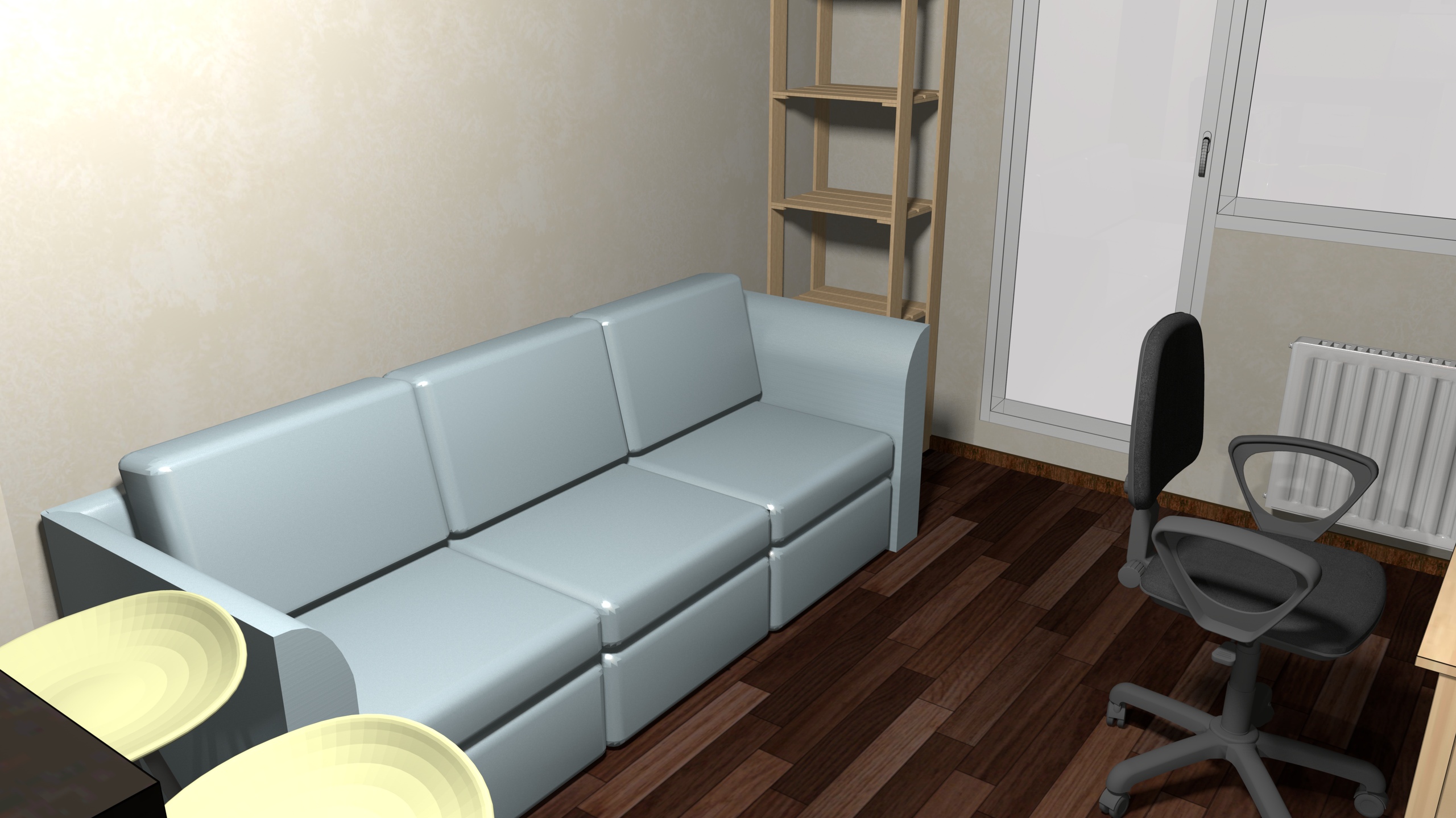 Планирую делать ремонт в студии 21,5 кв.