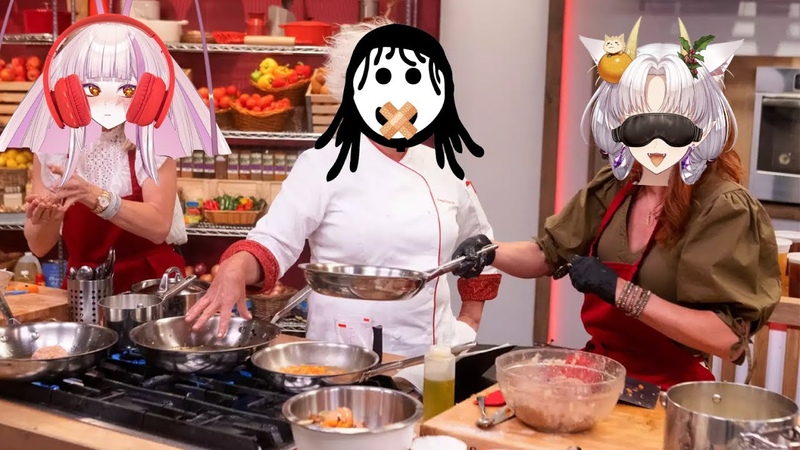Cooking Challenge w, Matara Kan and Stranger