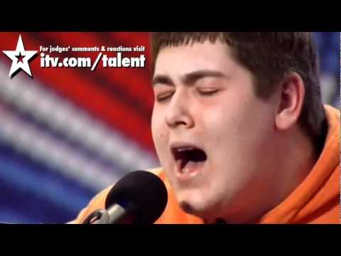 Michael Collings  sings Tracy Chapman-Fast Car Britain's Got  talent 2011