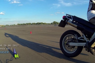 moto Gymkhana. Ufa. AX-1. Eraser. .