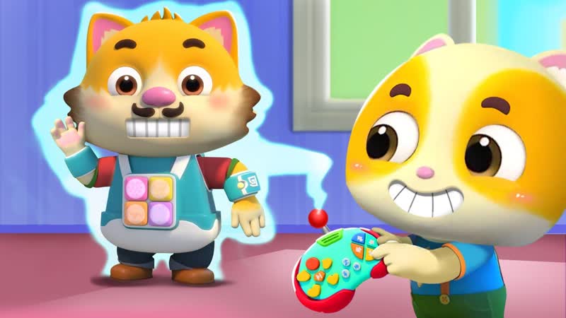 Daddy Controller + More, Meowmi Family, Funny Kids Cartoons, Baby Bus