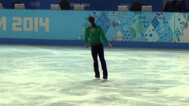 Sochi 2014 Jason BROWN practice