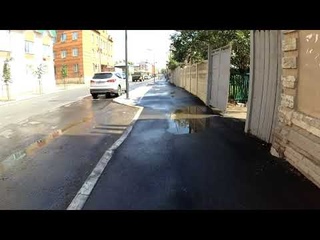 Оренбург. Новые тротуары. Отсутствие разуклонки.