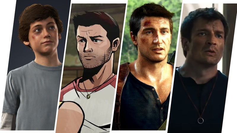 Nathan Drake Evolution in Games, Movies
