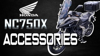 Honda NC750X 2021 Accessories - Part 1 #HondaNC750X #HondaAccessories