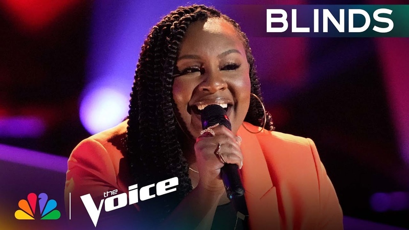 Taylor Deneen Sings Childish Gambinos Redbone and Gets the Coaches Out of Their Seats, The