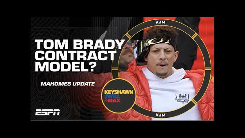 Is Patrick Mahomes following the Tom Brady contract model ,