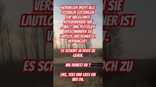 Norwegen streicht alle Leistungen fr abgelehnte Asylbewerber. #norwegen #norway #europe #europa