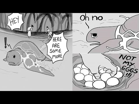 Sad comics to raise awareness By Jenny Jinya, Loving Repear ,