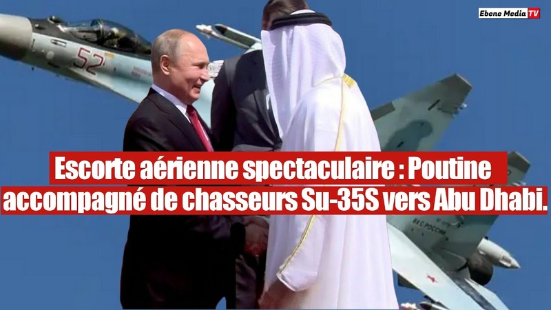 Attaque aérien: Poutine accompagné par des chasseurs Su 35 S à Abu