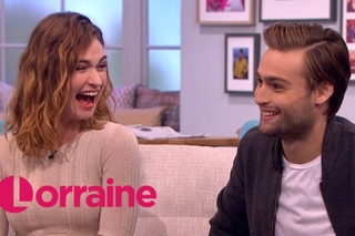 Lily James And Douglas Booth On Pride And Prejudice And Zombies | Lorraine